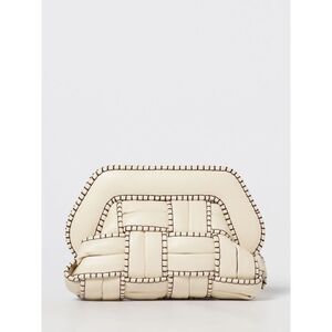 Themoire Clutch Woman White